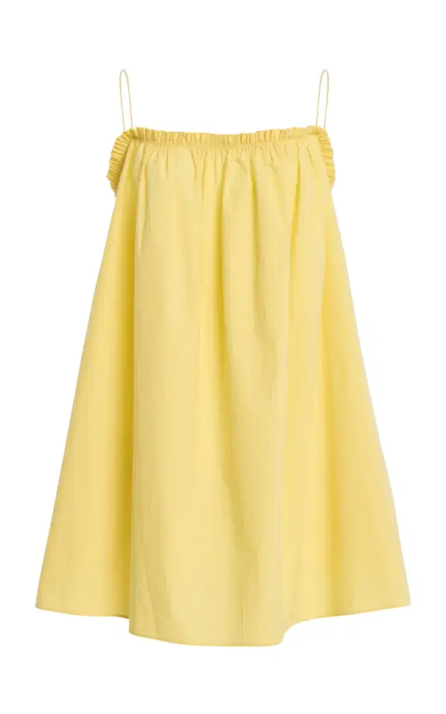 Matteau Frill Cotton Mini Cami Dress