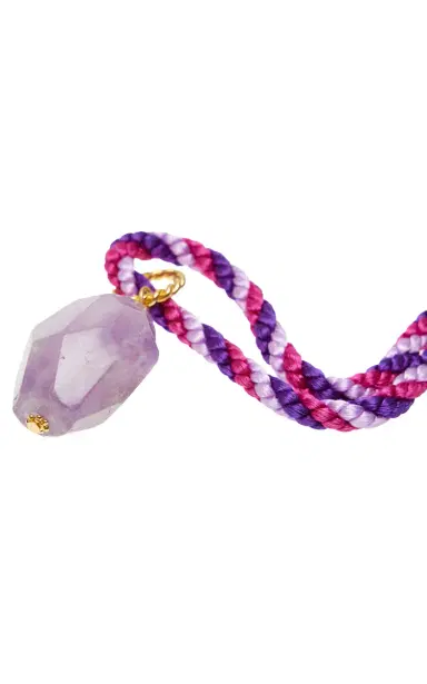 Sylvia Toledano Collier Necklace Cordon Passementerie Purple | Thumbnail 3