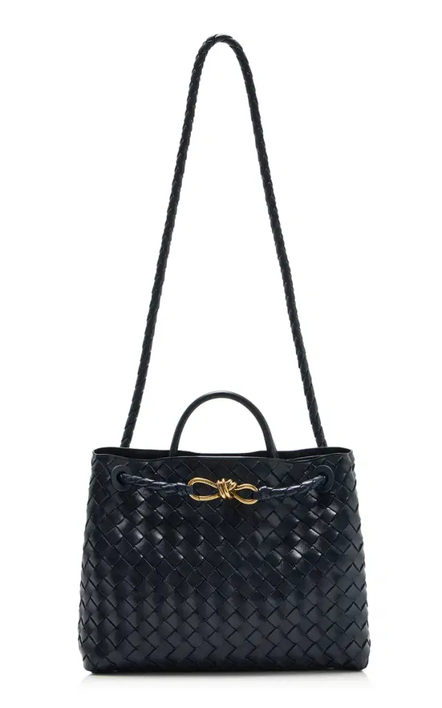Andiamo Intrecciato 15 Leather Bag