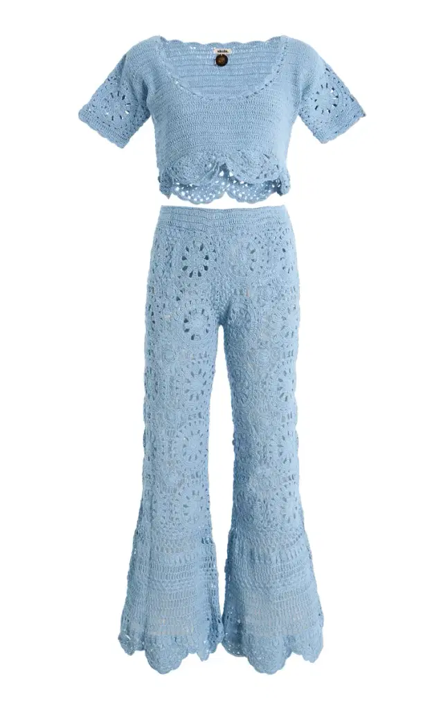 Akoia Swim Exclusive Bunga Cotton Top and Pants Set