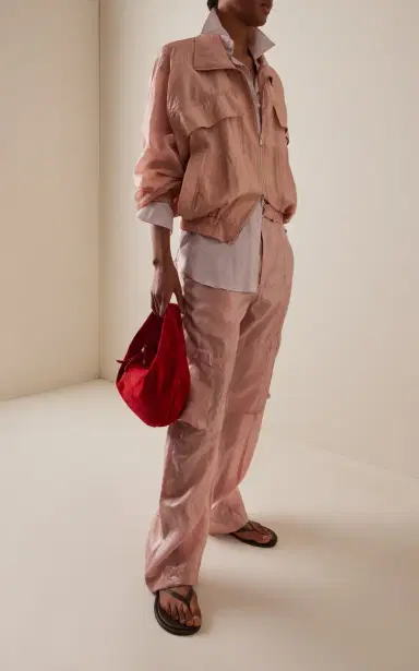 The Frankie Shop Kelly Sheer Cargo Pants | Thumbnail 2