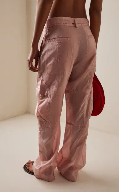 The Frankie Shop Kelly Sheer Cargo Pants | Thumbnail 4