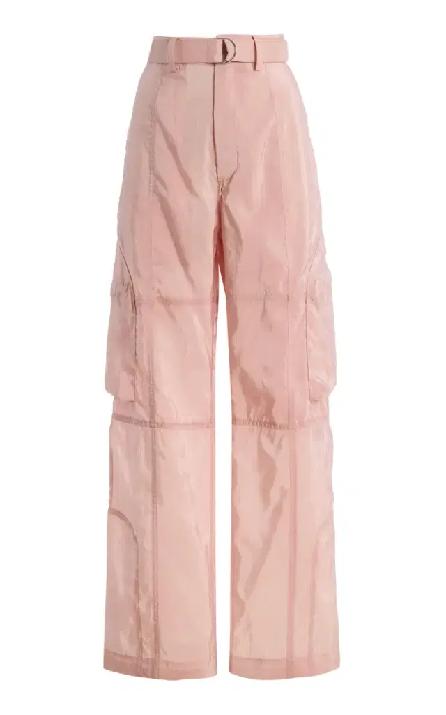 The Frankie Shop Kelly Sheer Cargo Pants