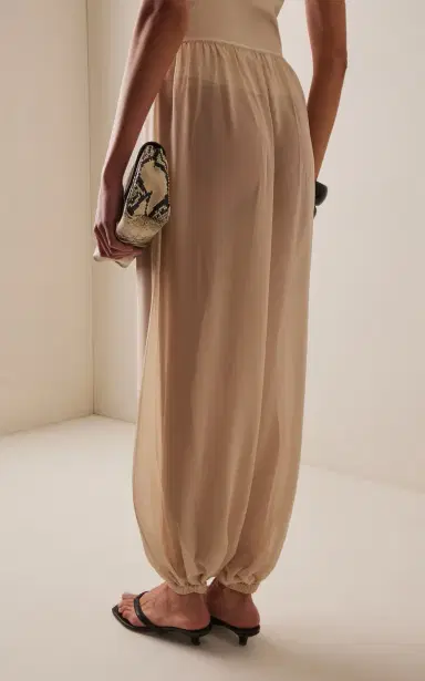 The Frankie Shop Mio Chiffon Balloon Pants | Thumbnail 4