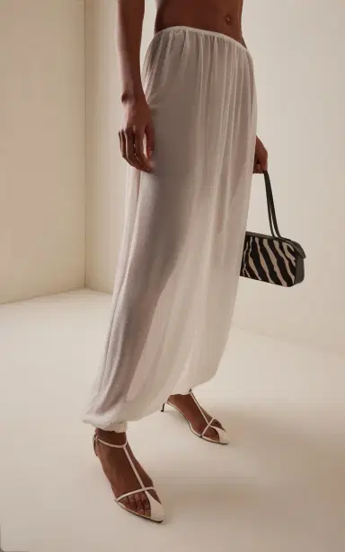 The Frankie Shop Mio Chiffon Balloon Pants | Thumbnail 3