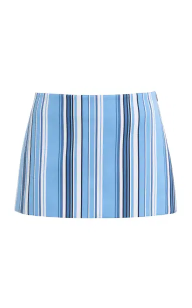 The Frankie Shop Hera Cotton-Blend Mini Skirt | Thumbnail 6 The Frankie Shop Hera Cotton-Blend Mini Skirt | Thumbnail 6