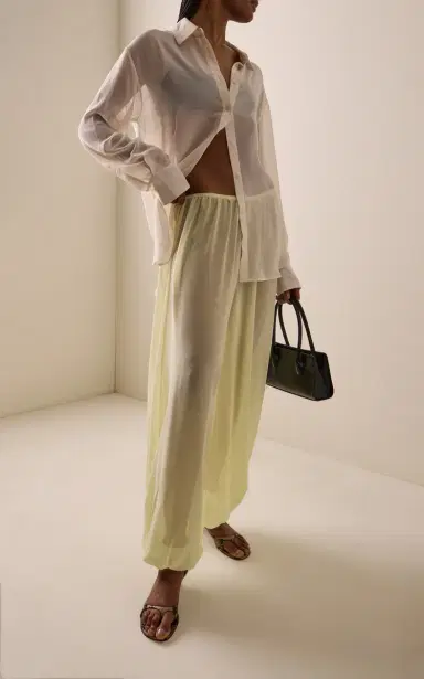 The Frankie Shop Mio Chiffon Balloon Pants | Thumbnail 2