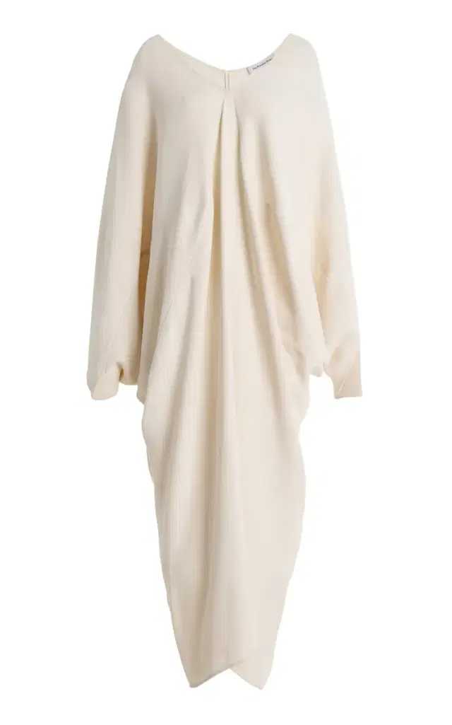 Lilia Crepe Maxi Kaftan Dress