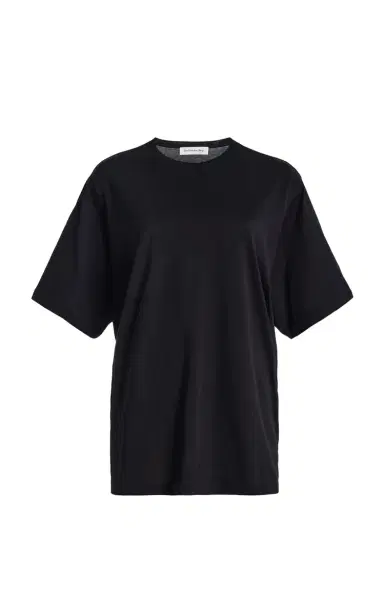The Frankie Shop Harper Cotton T-Shirt | Thumbnail 1 The Frankie Shop Harper Cotton T-Shirt | Thumbnail 1