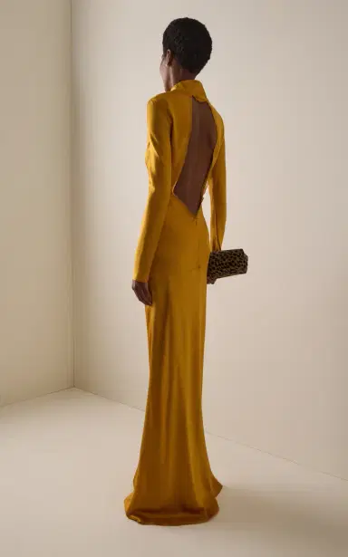 Tove Gio Ruffled Silk Maxi Dress | Thumbnail 4 Tove Gio Ruffled Silk Maxi Dress | Thumbnail 4