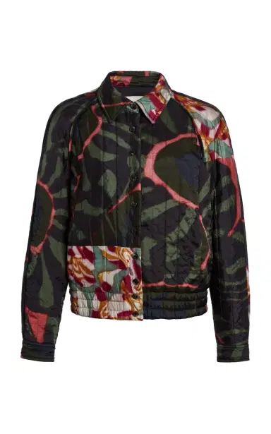 Dries Van Noten Valoria Twill Bomber Jacket | Thumbnail 3