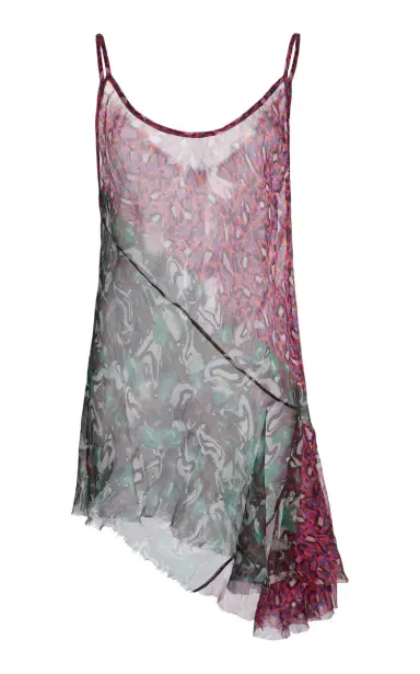 Dries Van Noten Crisanna Silk Asymmetric Camisole | Thumbnail 1