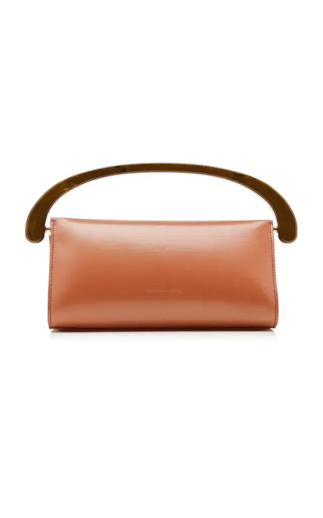 Dries Van Noten Crisp East West Leather Handbag