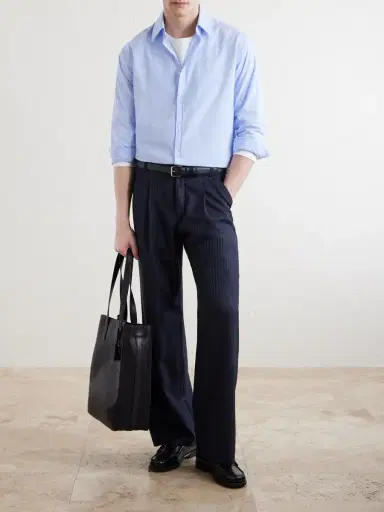 Oliver Spencer Conduit Classic Cotton-Poplin Shirt - Men | Thumbnail 2 Oliver Spencer Conduit Classic Cotton-Poplin Shirt - Men | Thumbnail 2