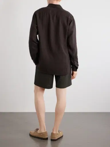 Oliver Spencer New York Linen Shirt - Men | Thumbnail 4 Oliver Spencer New York Linen Shirt - Men | Thumbnail 4