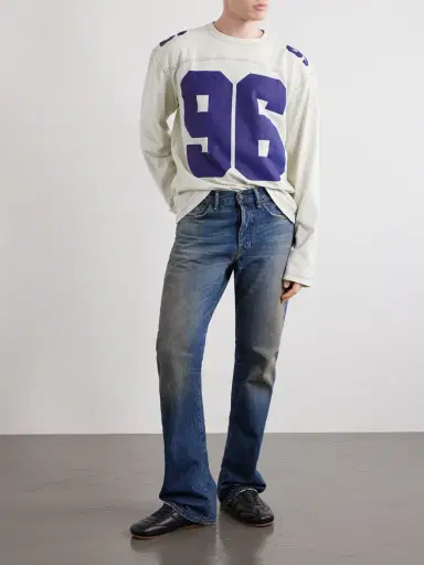 Acne Studios Exfold Printed Cotton-Jersey T-Shirt - Men | Thumbnail 2 Acne Studios Exfold Printed Cotton-Jersey T-Shirt - Men | Thumbnail 2