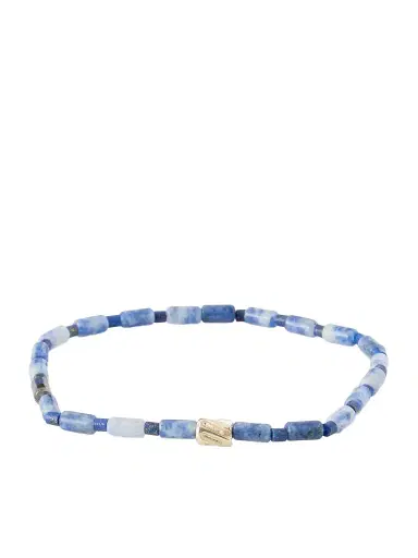 LUIS MORAIS 14-Karat Gold Glass Beaded Bracelet - Men | Thumbnail 1 LUIS MORAIS 14-Karat Gold Glass Beaded Bracelet - Men | Thumbnail 1