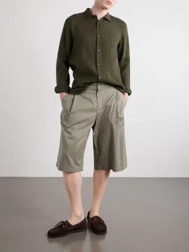 Orlebar Brown Giles Linen Shirt - Men | Thumbnail 2