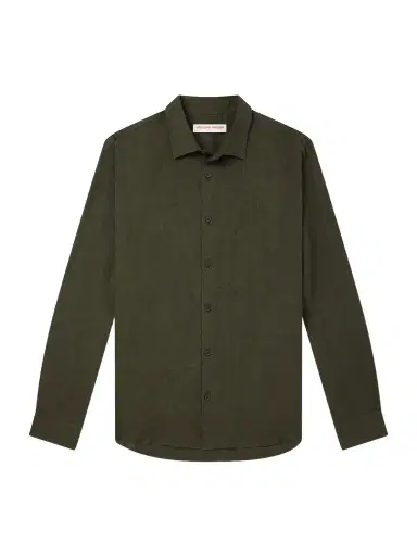 Orlebar Brown Giles Linen Shirt - Men | Thumbnail 1