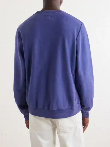 Noah Logo-Embroidered Cotton-Jersey Sweatshirt - Men | Thumbnail 4 Noah Logo-Embroidered Cotton-Jersey Sweatshirt - Men | Thumbnail 4