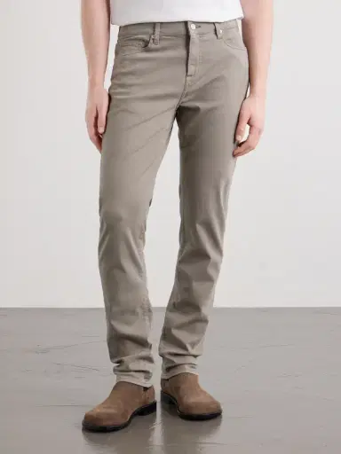 Frame L'Homme Slim-Fit Stretch Lyocell-Blend Trousers - Men | Thumbnail 3