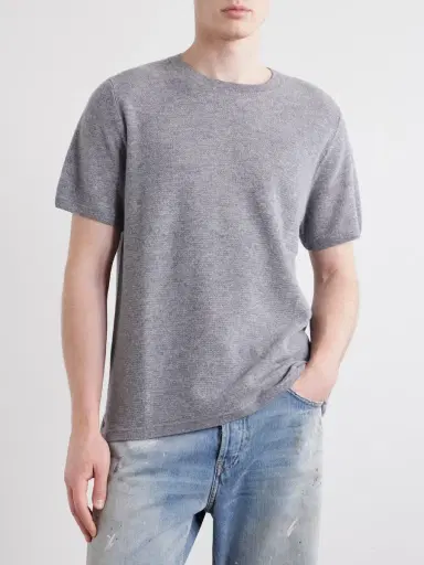 God’s True Cashmere Cashmere T-Shirt - Men | Thumbnail 3