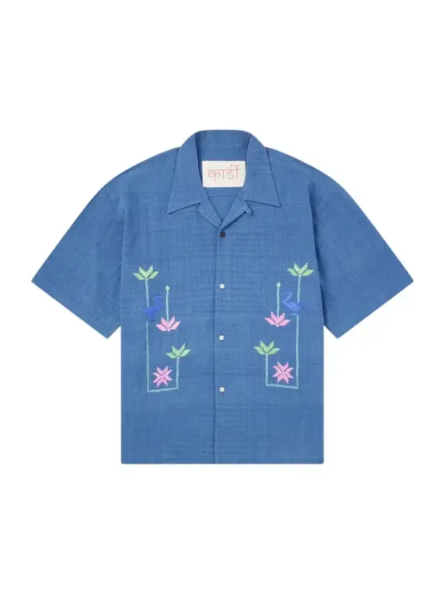 Rohit Embroidered Cotton Shirt - Men