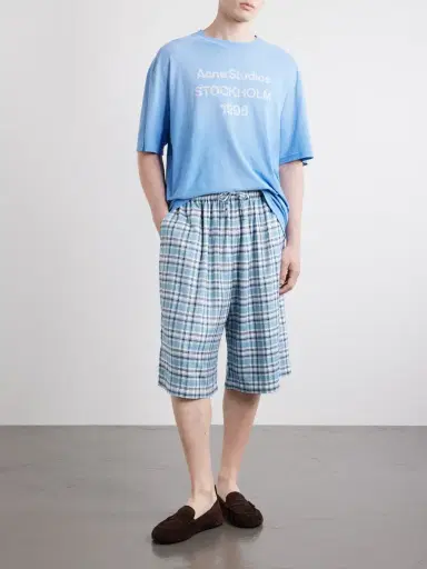 Acne Studios Logo-Print Cotton T-Shirt - Men | Thumbnail 2