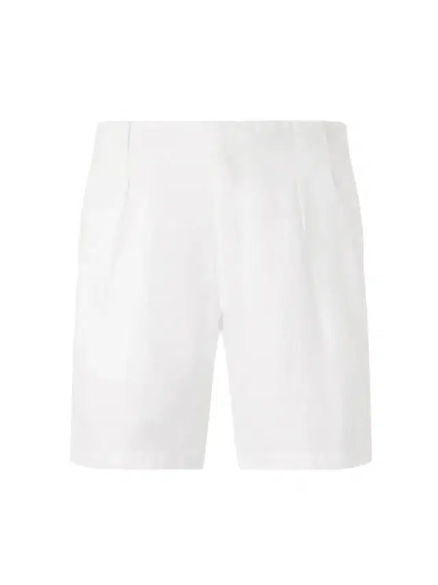 MR P. Straight-Leg Pleated Linen Shorts - Men
