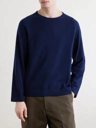 OFFICINE GÉNÉRALE Nate Cashmere Sweater - Men | Thumbnail 3 OFFICINE GÉNÉRALE Nate Cashmere Sweater - Men | Thumbnail 3