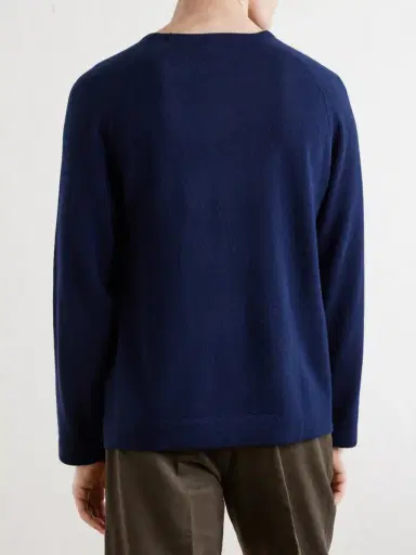 OFFICINE GÉNÉRALE Nate Cashmere Sweater - Men | Thumbnail 4 OFFICINE GÉNÉRALE Nate Cashmere Sweater - Men | Thumbnail 4