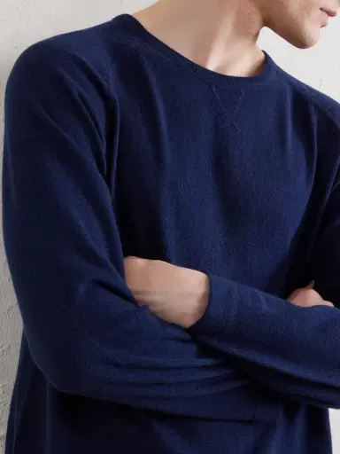 OFFICINE GÉNÉRALE Nate Cashmere Sweater - Men | Thumbnail 5 OFFICINE GÉNÉRALE Nate Cashmere Sweater - Men | Thumbnail 5
