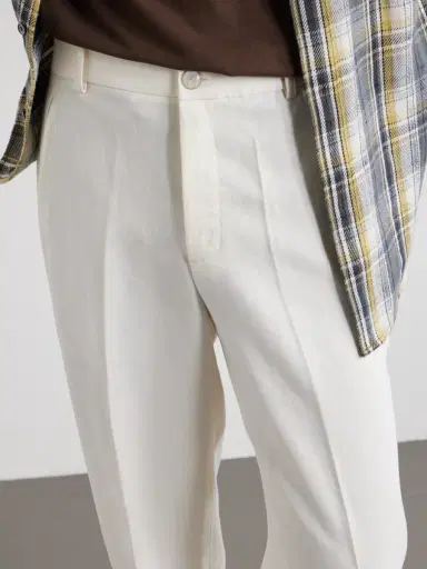 God’s True Cashmere Straight-Leg Linen-Twill Trousers - Men | Thumbnail 5