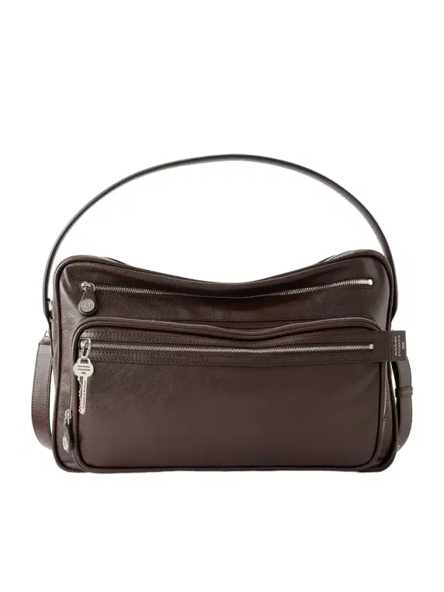 Camero Camera Leather Messenger Bag - Men