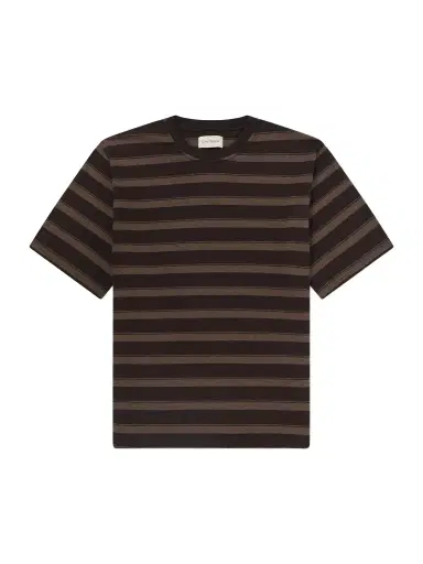 Oliver Spencer Judd Striped Organic Cotton T-Shirt - Men | Thumbnail 1