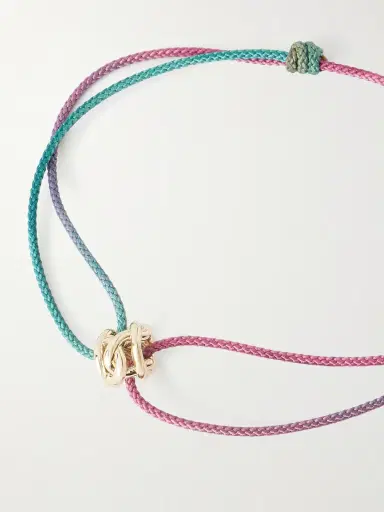 LUIS MORAIS 14-Karat Gold Cord Bracelet - Men | Thumbnail 4 LUIS MORAIS 14-Karat Gold Cord Bracelet - Men | Thumbnail 4