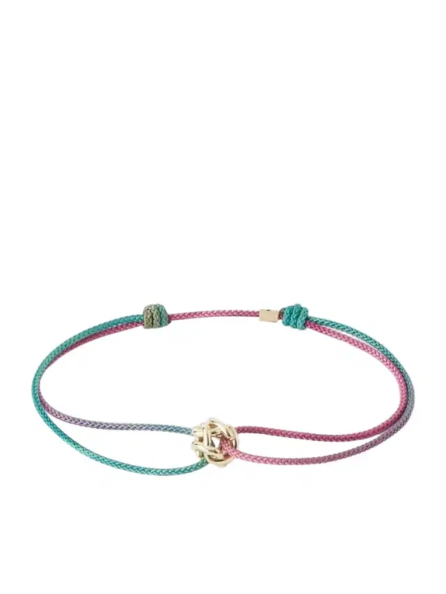 LUIS MORAIS 14-Karat Gold Cord Bracelet - Men