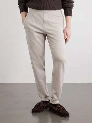 Orlebar Brown Struma Tapered Cotton-Blend Jersey Sweatpants - Men | Thumbnail 3 Orlebar Brown Struma Tapered Cotton-Blend Jersey Sweatpants - Men | Thumbnail 3