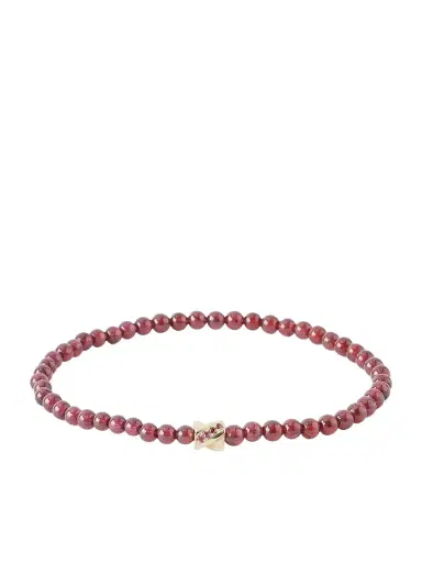 LUIS MORAIS 14-Karat Gold Ruby and Sapphire Bracelet - Men | Thumbnail 1