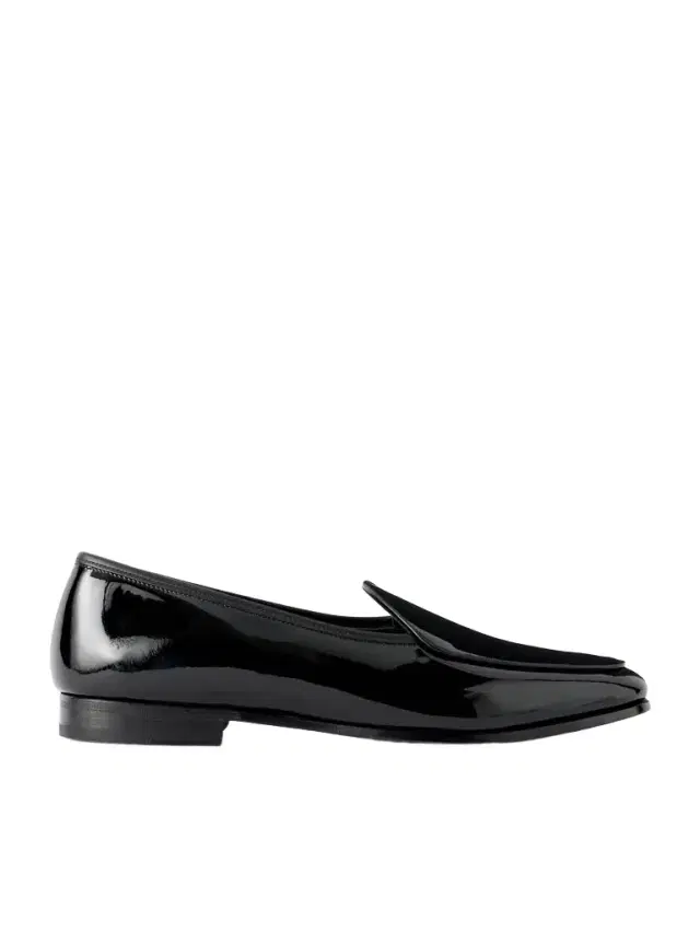 MORJAS The Belgian Patent-Leather Loafers - Men