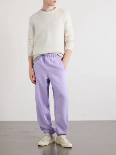 God’s True Cashmere Linen Drawstring Sweatpants - Men | Thumbnail 2