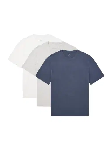 OFFICINE GÉNÉRALE Three-Pack Organic Cotton-Jersey T-Shirt - Men | Thumbnail 1 OFFICINE GÉNÉRALE Three-Pack Organic Cotton-Jersey T-Shirt - Men | Thumbnail 1