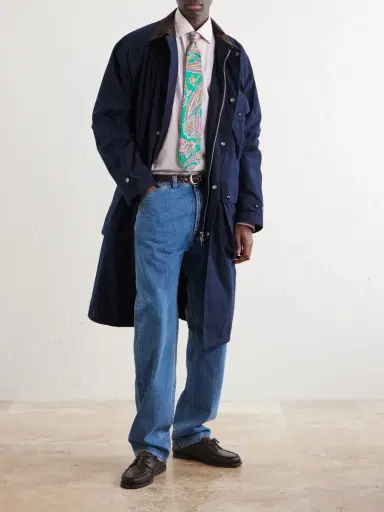 Drake's Ripstop Cotton Jacket - Men | Thumbnail 2 Drake's Ripstop Cotton Jacket - Men | Thumbnail 2