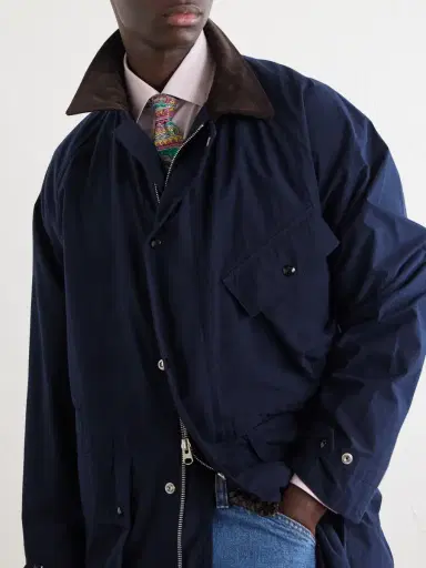 Drake's Ripstop Cotton Jacket - Men | Thumbnail 5 Drake's Ripstop Cotton Jacket - Men | Thumbnail 5