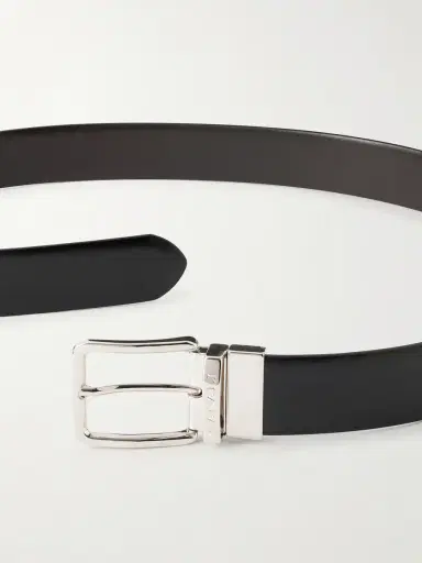 Canali 3.5cm Reversible Leather Belt - Men | Thumbnail 3 Canali 3.5cm Reversible Leather Belt - Men | Thumbnail 3