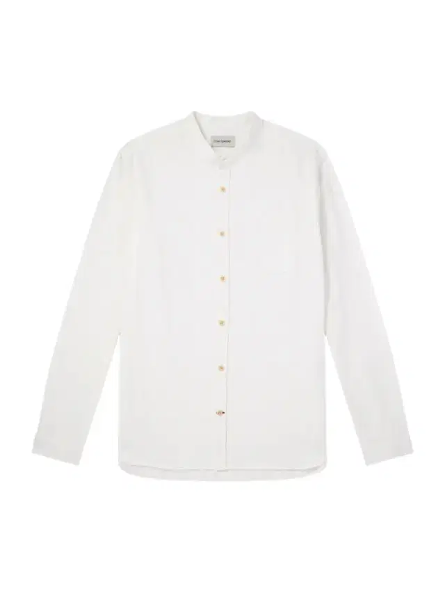 Oliver Spencer Grandad-Collar Striped Cotton Shirt - Men