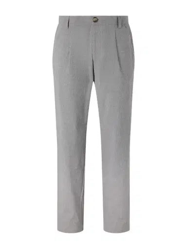 Oliver Spencer Morton Straight-Leg Pleated Checked Cotton-Blend Suit Trousers - Men | Thumbnail 1 Oliver Spencer Morton Straight-Leg Pleated Checked Cotton-Blend Suit Trousers - Men | Thumbnail 1