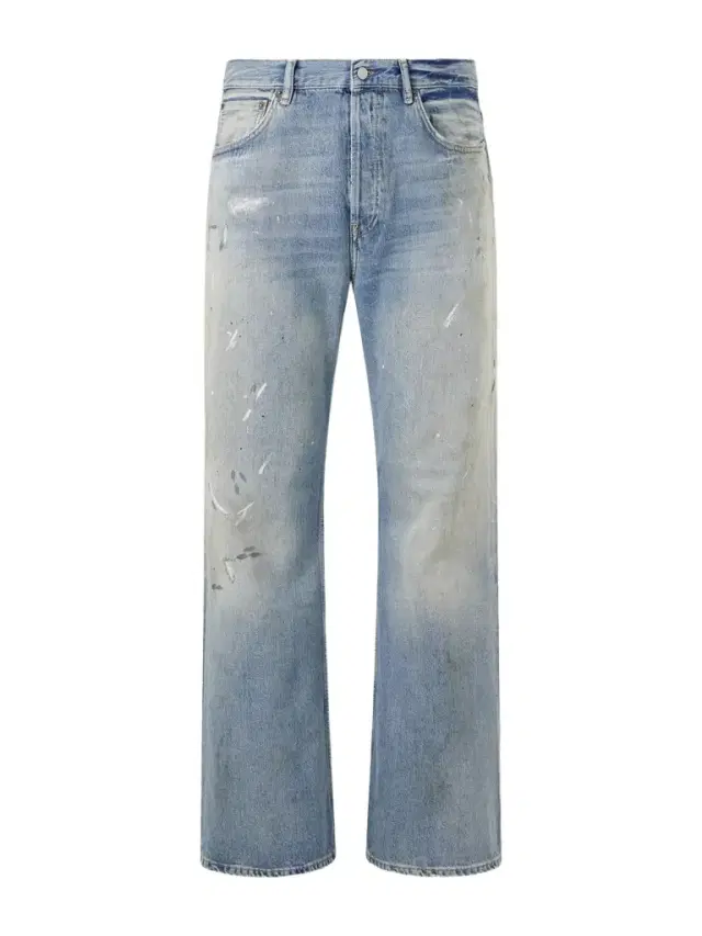 Acne Studios Stain-printed Straight-Leg Cotton Jeans - Men