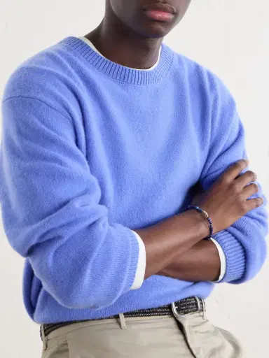 LUIS MORAIS 14-Karat Gold Lapis Lazuli Beaded Bracelet - Men | Thumbnail 2 LUIS MORAIS 14-Karat Gold Lapis Lazuli Beaded Bracelet - Men | Thumbnail 2
