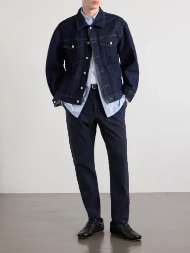 NN07 Billie 10038 Straight-Leg Seersucker Drawstring Trousers - Men | Thumbnail 2 NN07 Billie 10038 Straight-Leg Seersucker Drawstring Trousers - Men | Thumbnail 2